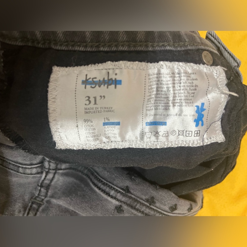 Ksubi Men’s Chitch Prodigy Trashed Jeans - Picture 7 of 7